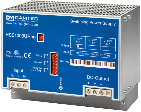 Camtec Oem Stromversorgung Spannung Programmierbar Watt Hseureg